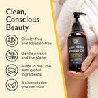 Firming Body Massage Oil with Collagen and Stem Cell - Size reference