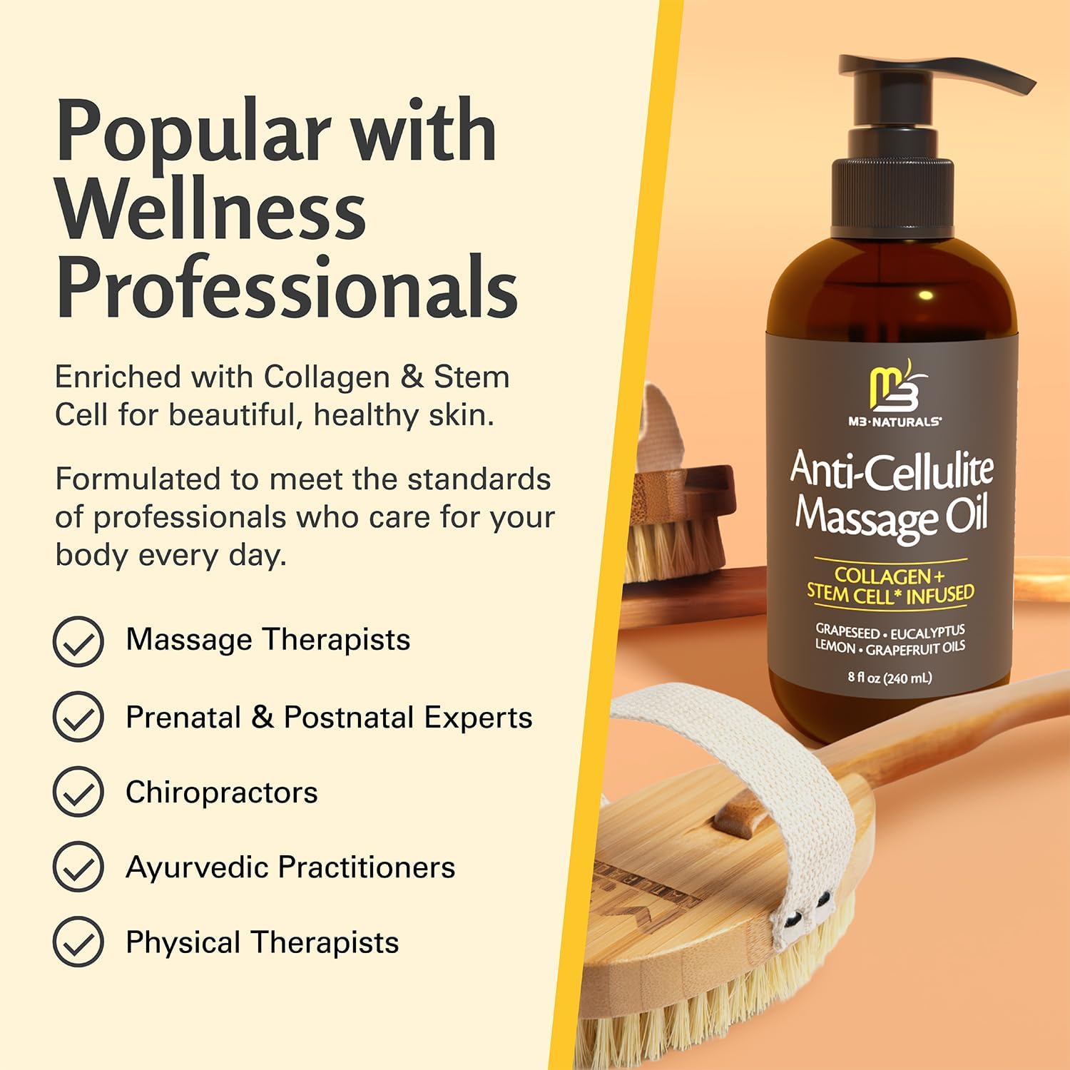 Firming Body Massage Oil with Collagen and Stem Cell - Additional view