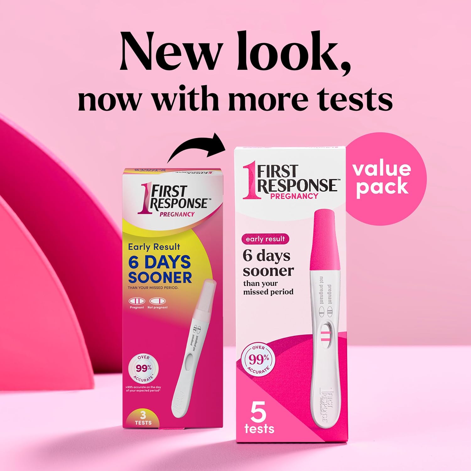 First Response Early Result Pregnancy Test, 5ct - Detail view