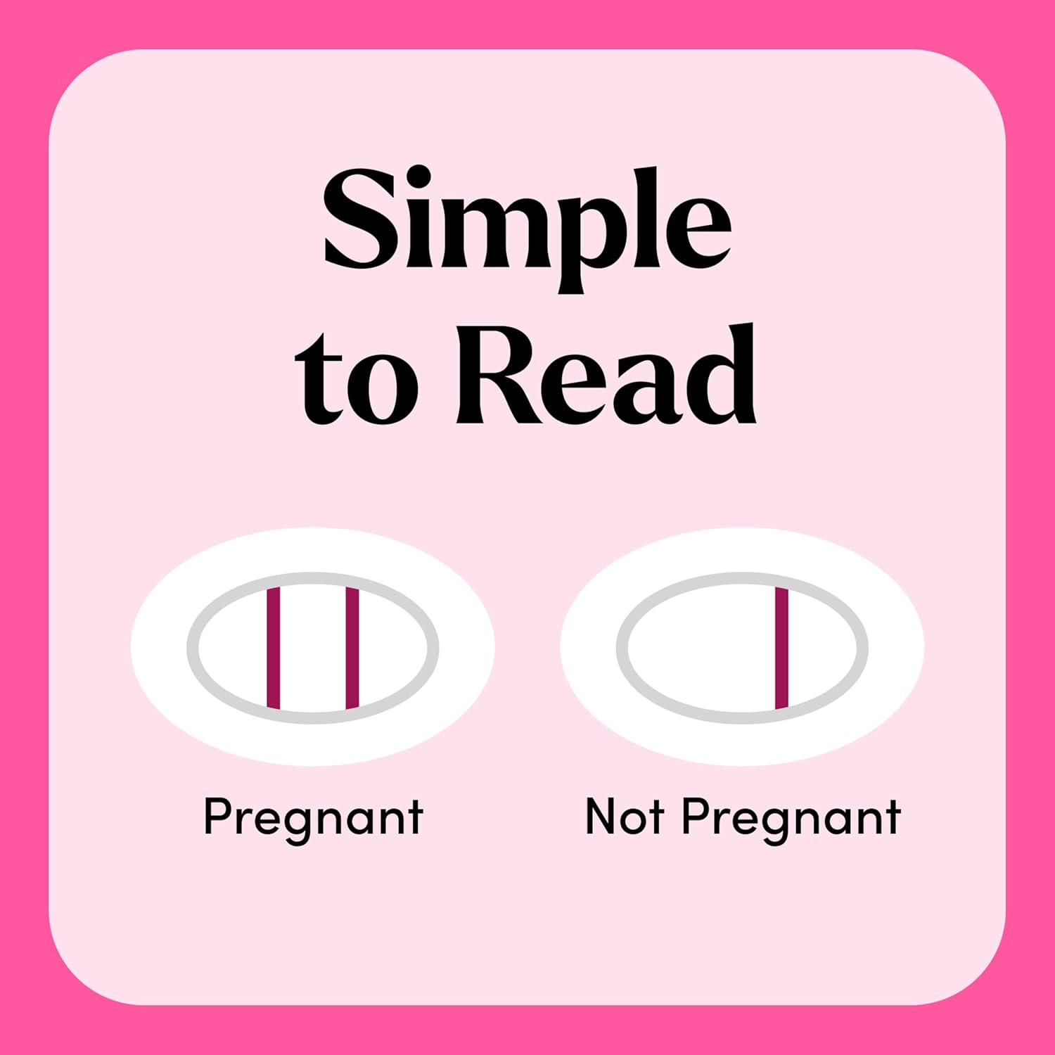 First Response Early Result Pregnancy Test, 5ct - Size reference