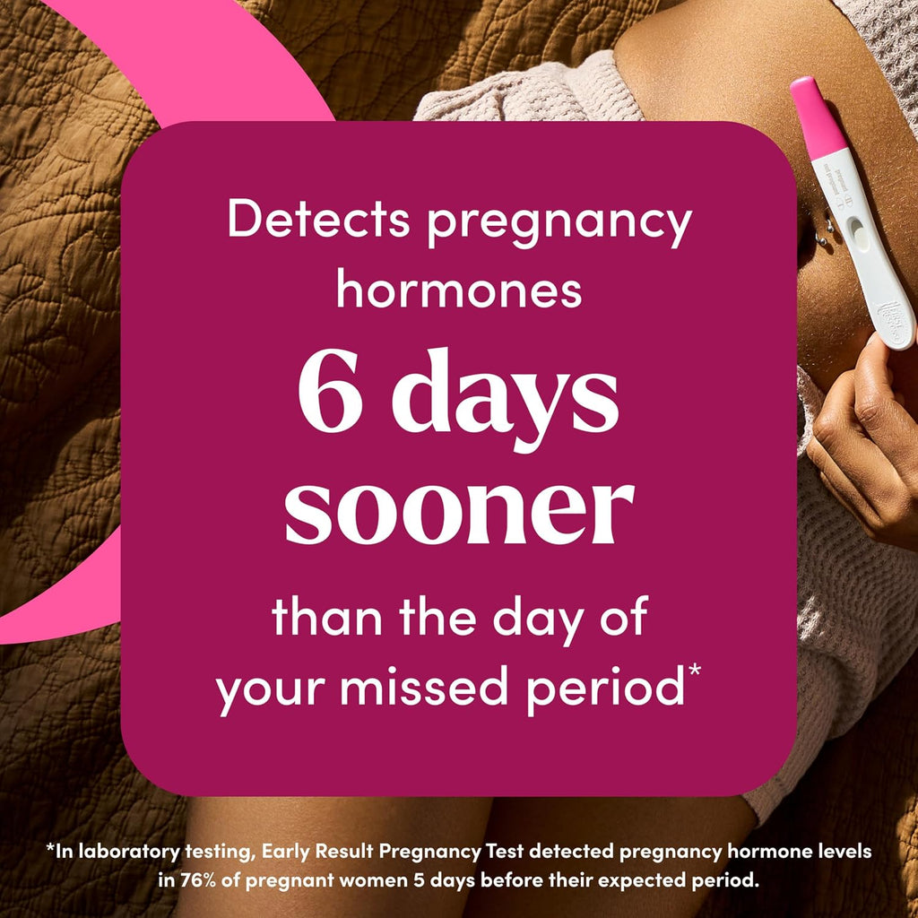 First Response Early Result Pregnancy Test, 5ct - In use