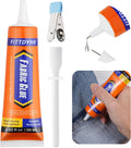FITTDYHE Permanent Fabric Glue, 60 ml Clear