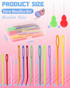 FIVEIZERO 19 Pc Yarn Needles Set - Detail view