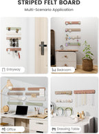 Fluxynara Felt Strip Pin Board 8-Pack - In use