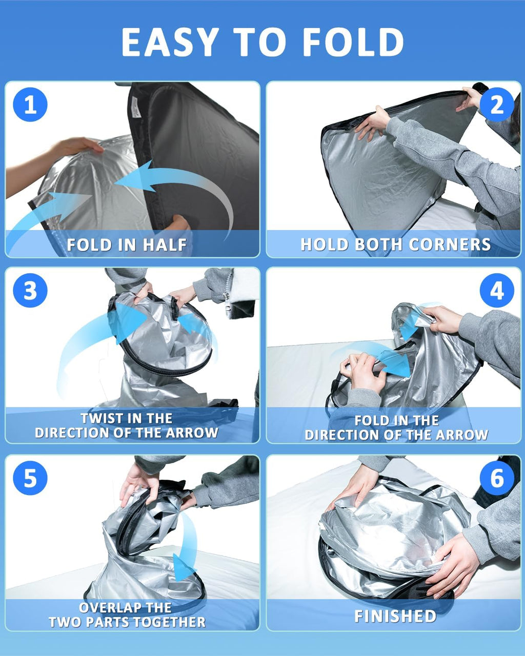 Windshield Sun Shade for Toyota Tacoma - In use