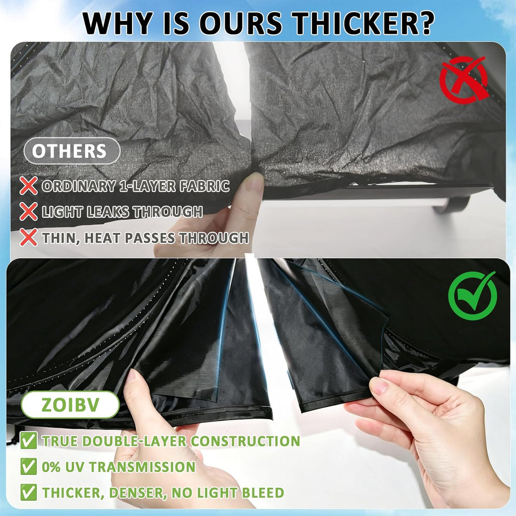 Windshield Sun Shade for Toyota Tacoma - Additional view