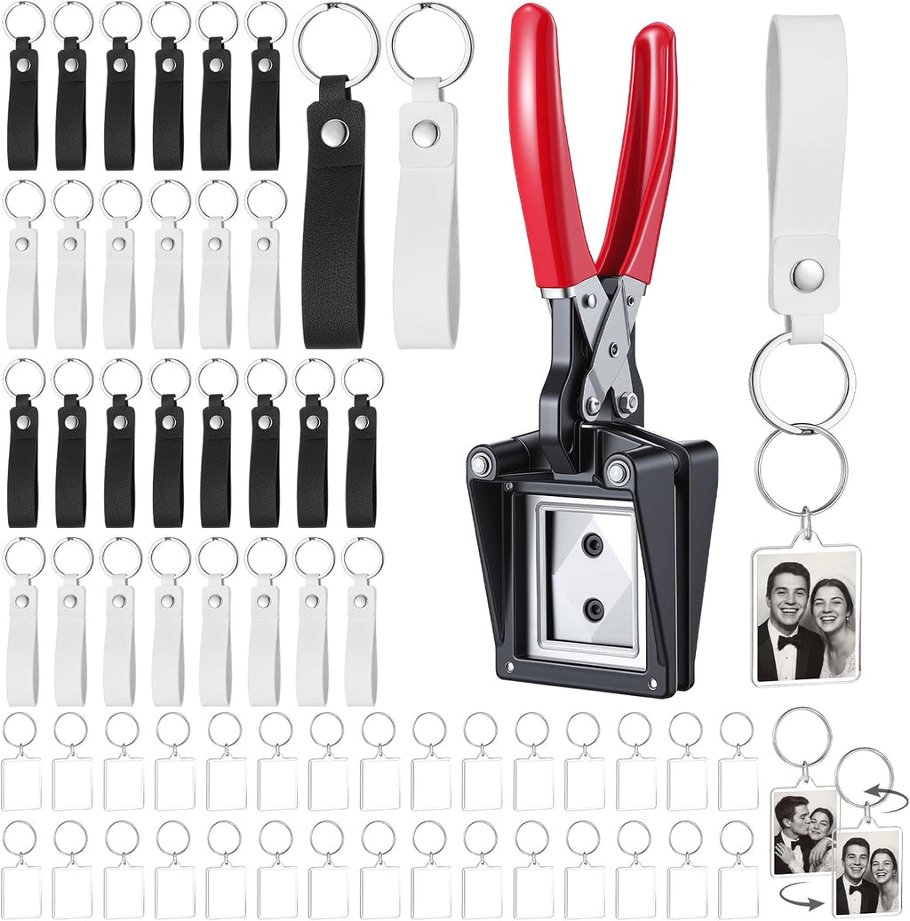 ForraFun 61-Pc Keychain Making Kit with Cutter