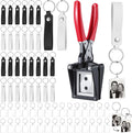 ForraFun 61-Pc Keychain Making Kit with Cutter