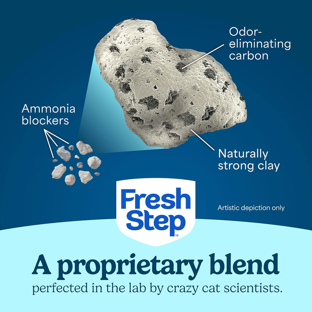 Fresh Step Odor Shield Multi-Cat Litter, 14 lb - Feature highlight