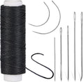 Ftyiwu Waxed Thread Kit with 7 Sewing Needles