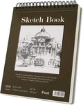 Fuxi 9x12 Spiral Sketch Book, 100 Sheets