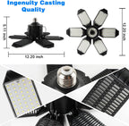 LED Garage Ceiling Light 2 Pack, 32000LM 6500K - Packaging
