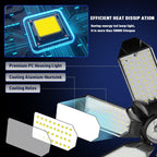LED Garage Ceiling Light 2 Pack, 32000LM 6500K - Additional view