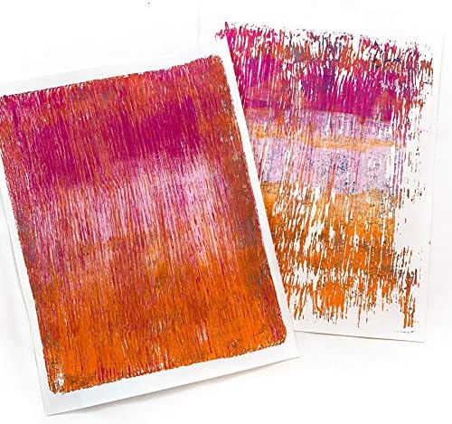 Gel Press Monoprinting Plate 8x10 Printmaking - Alternate angle