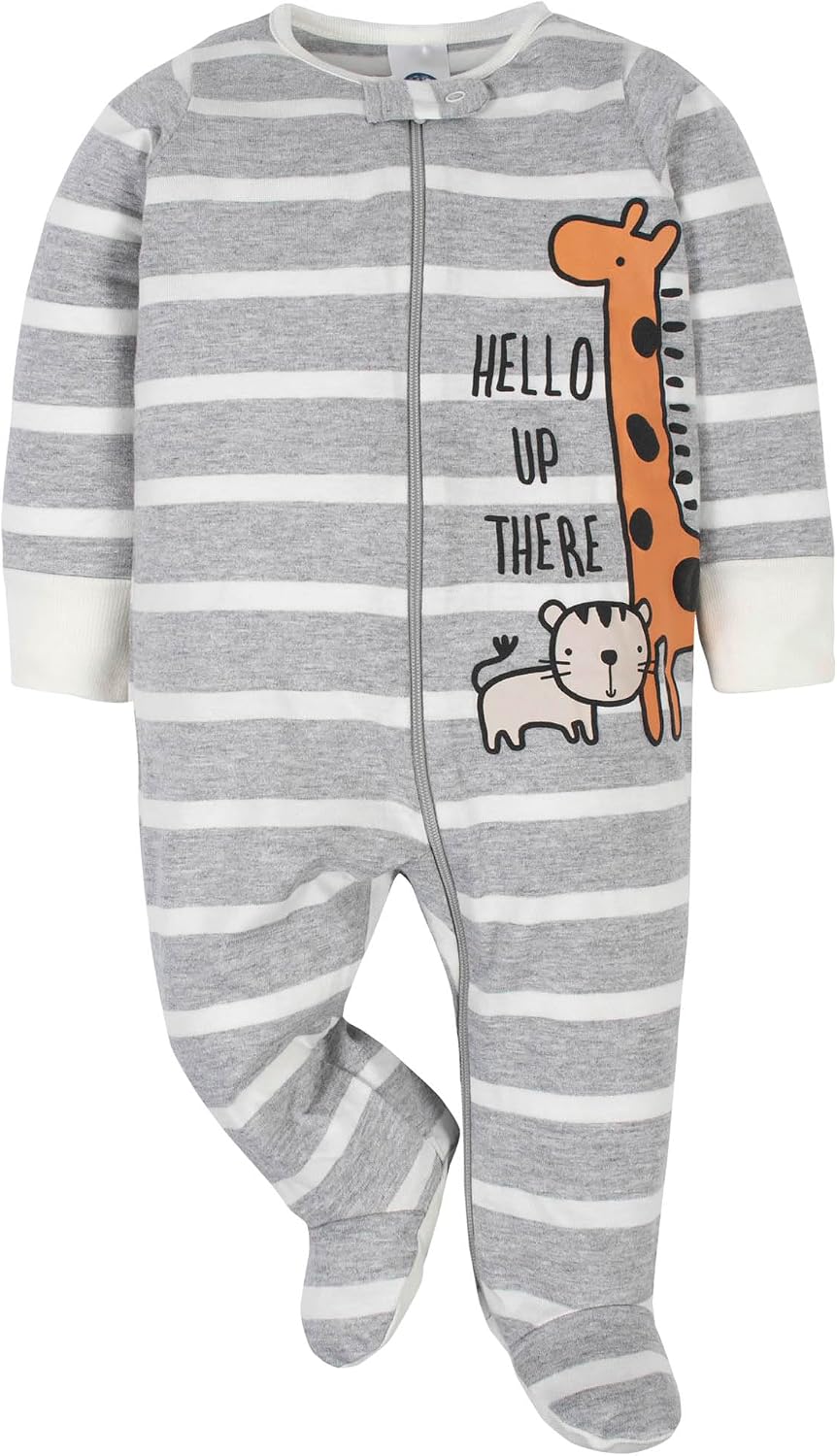 Gerber Baby Boys Sleep 'N Play Footies - Close-up