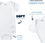 Gerber Baby 8-Pack Short Sleeve Onesies - Size reference