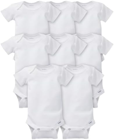 Gerber Baby 8-Pack Short Sleeve Onesies - Packaging