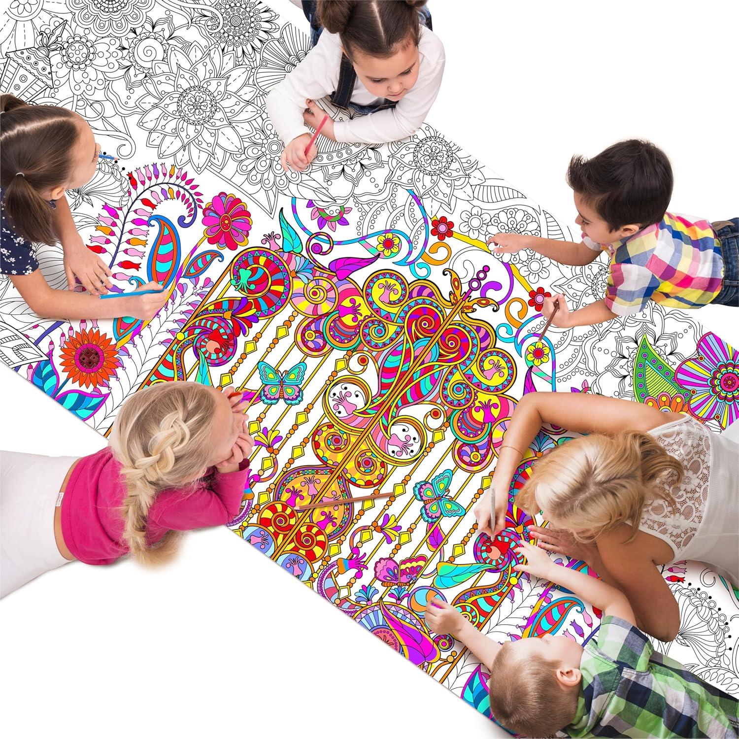 SpriteGru Giant Coloring Poster 75x31