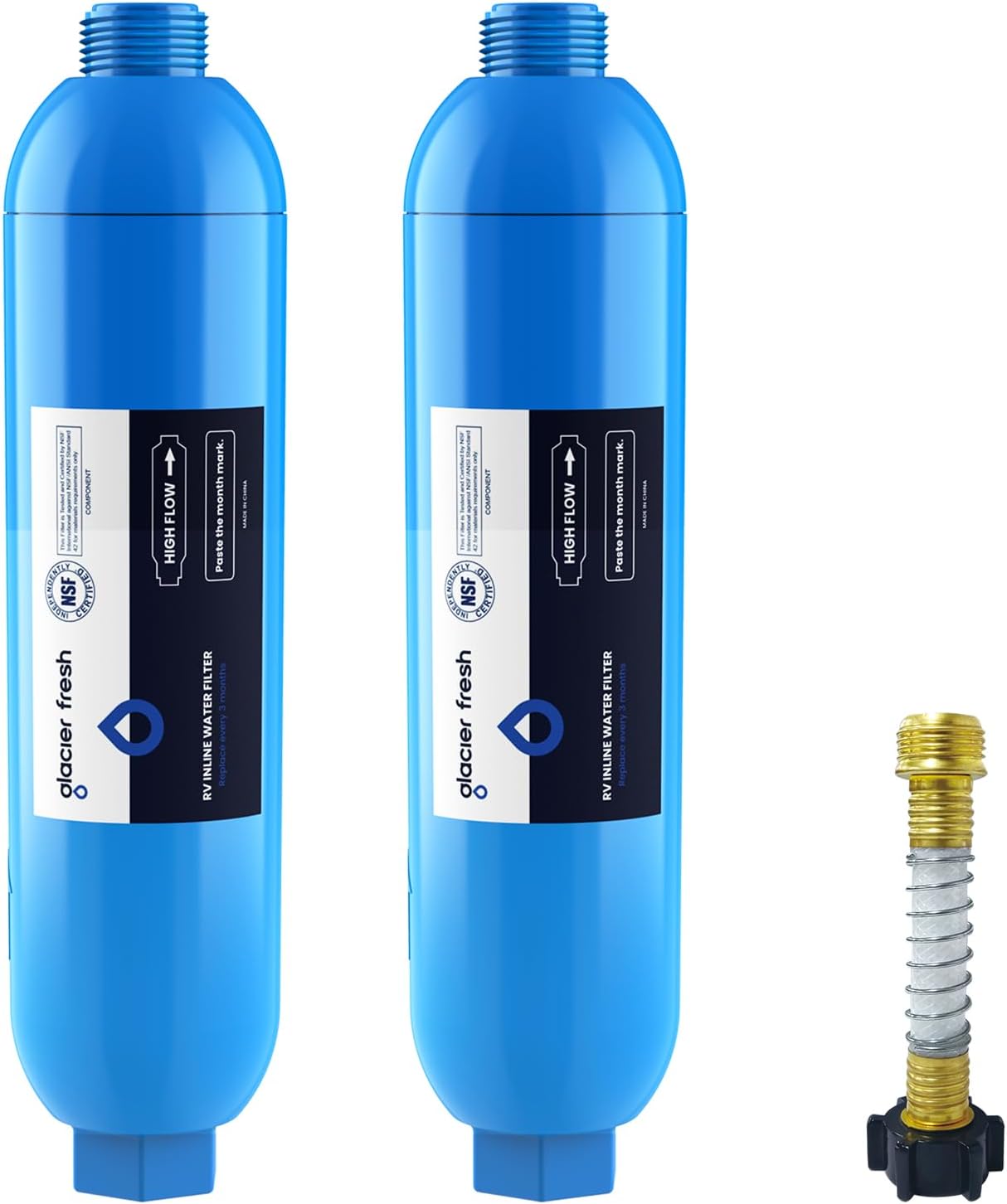 Glacier Fresh RV/Marine Water Filter 2-Pack