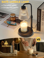 Godonlif Candle Warmer Lamp with Timer - Detail view