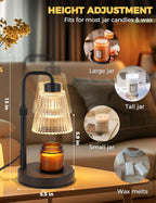 Godonlif Candle Warmer Lamp with Timer - In use