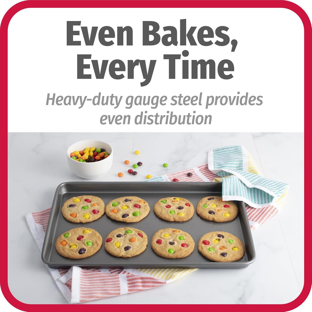 GoodCook Nonstick Baking Sheet Set, 3-Pc - Close-up