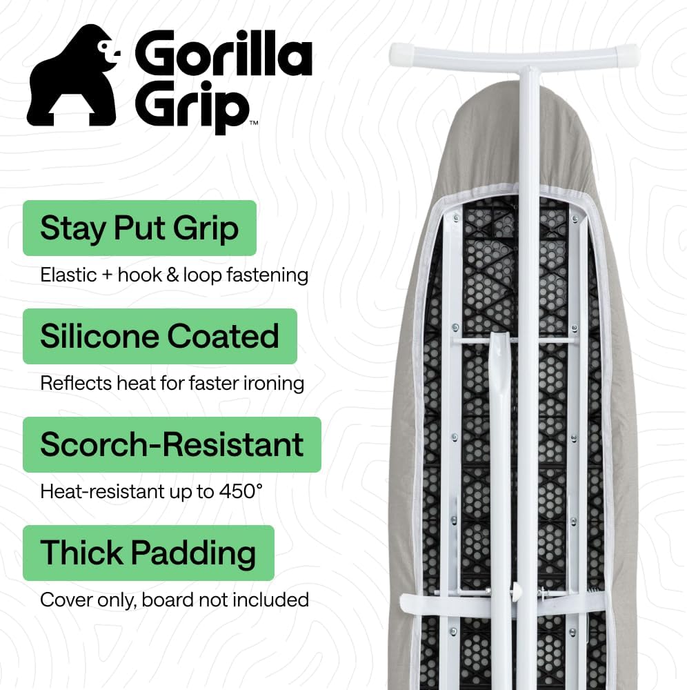 Gorilla Grip Ironing Board Cover and Pad - Detail view