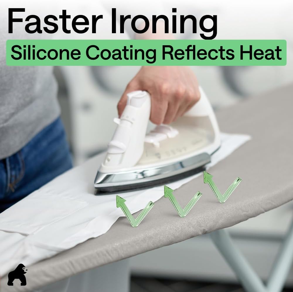 Gorilla Grip Ironing Board Cover and Pad - Close-up