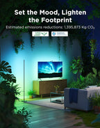 Govee RGBIC Floor Lamp Basic - Smart LED Corner Lamp - Alternate angle