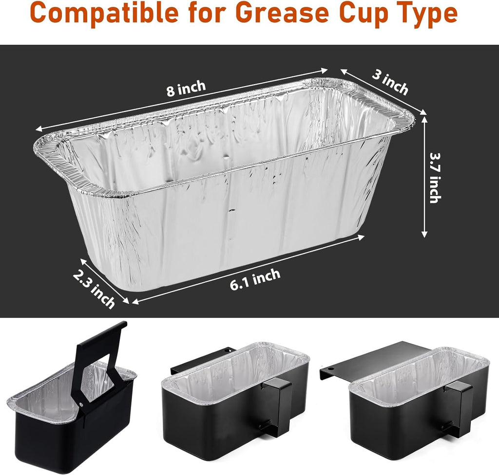 Whaleme Grease Cup Liners for Blackstone Griddle - Alternate angle