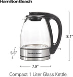 Hamilton Beach 1L Electric Tea Kettle - Detail view