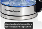 Hamilton Beach 1L Electric Tea Kettle - Size reference