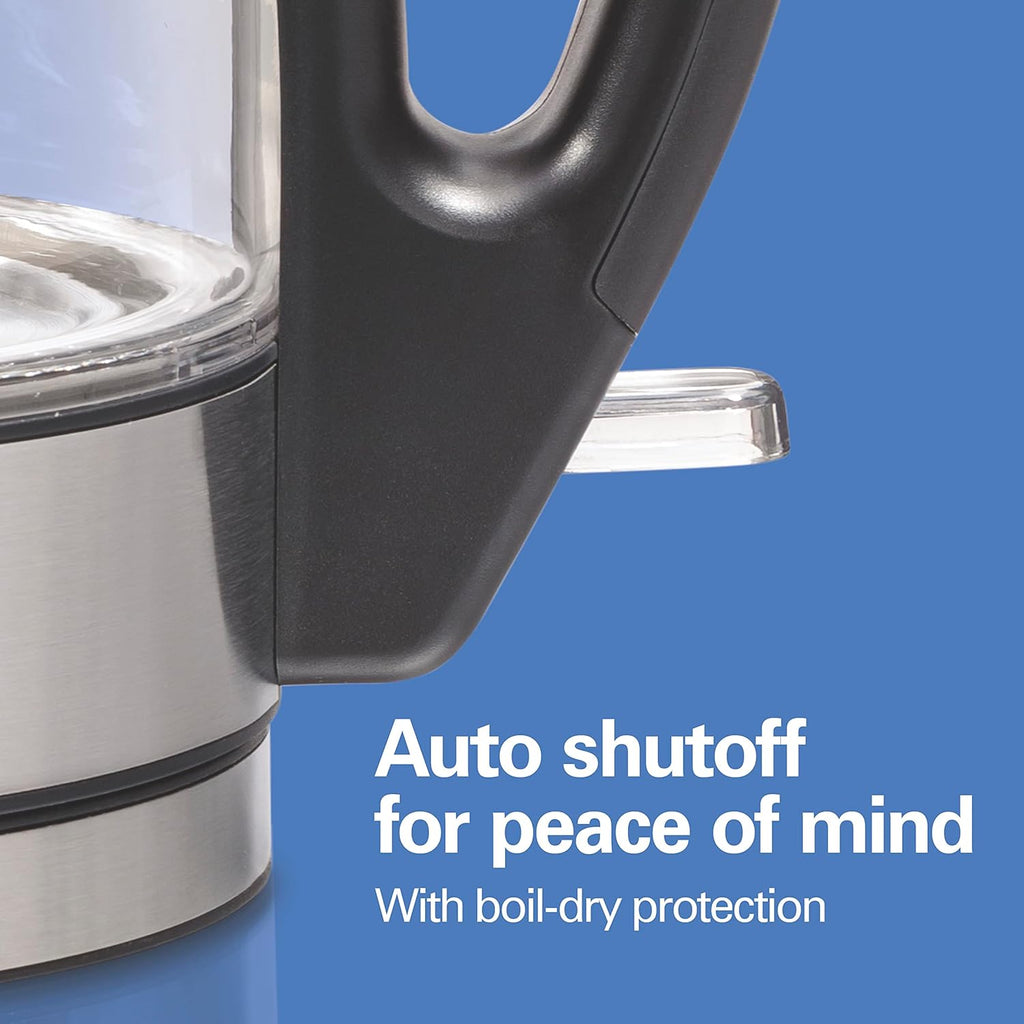 Hamilton Beach 1L Electric Tea Kettle - In use