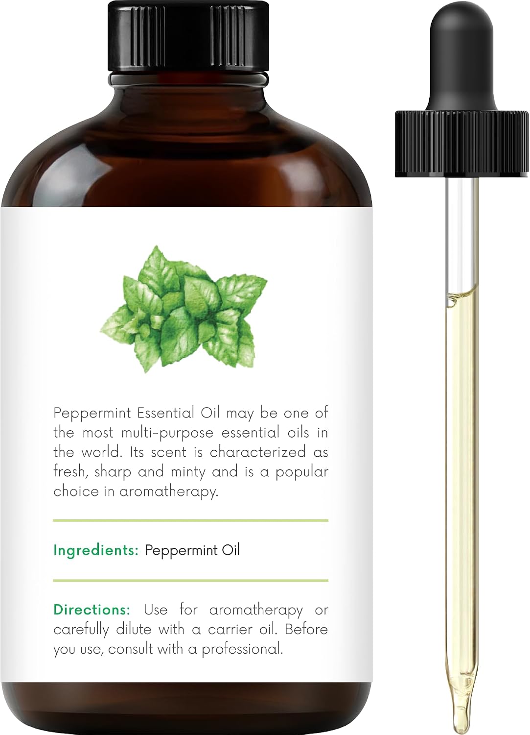 Handcraft Blends Peppermint Essential Oil - Detail view