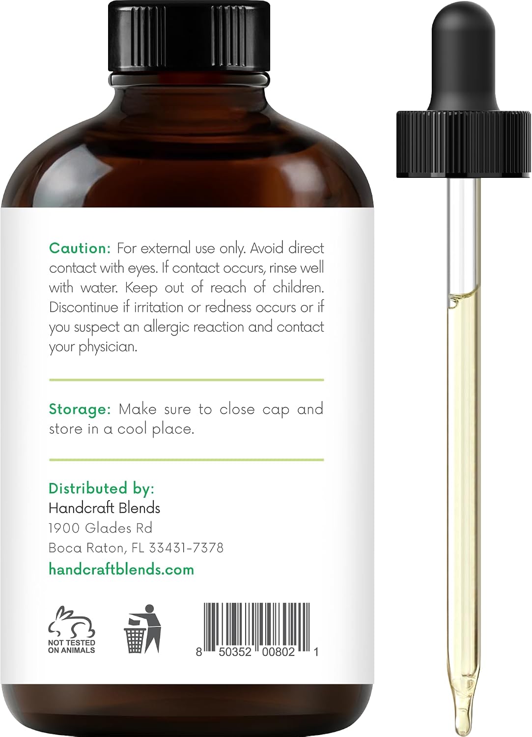 Handcraft Blends Peppermint Essential Oil - Alternate angle