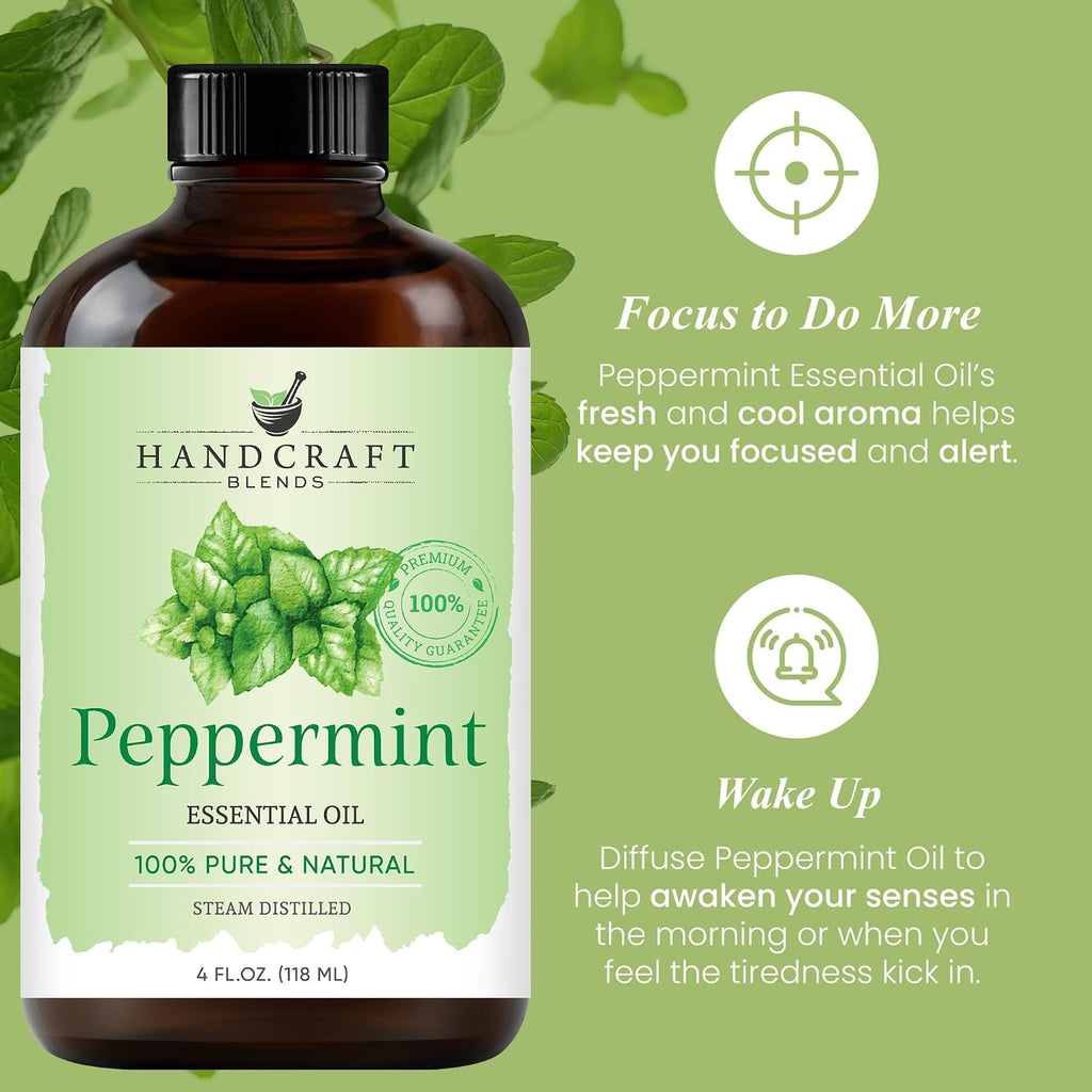 Handcraft Blends Peppermint Essential Oil - Close-up