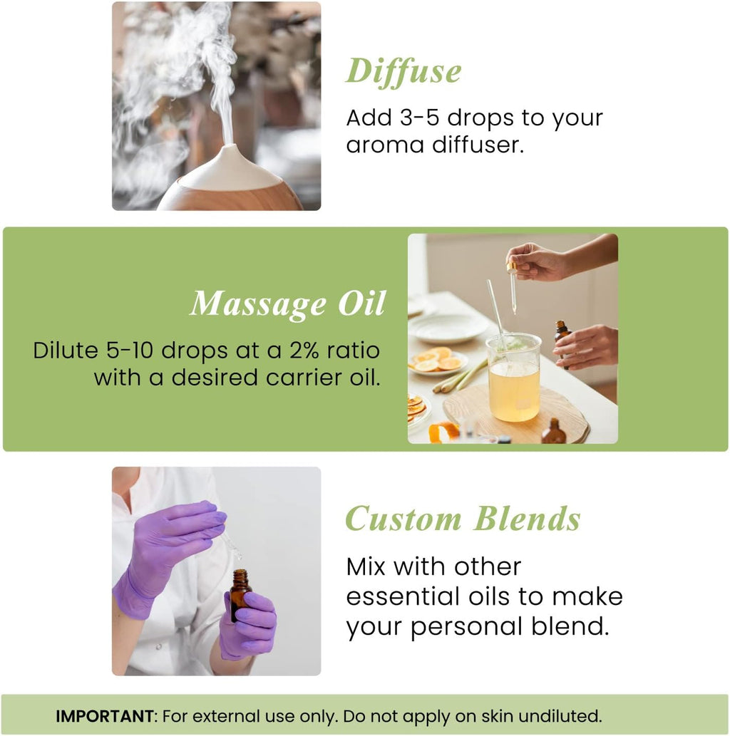 Handcraft Blends Peppermint Essential Oil - In use