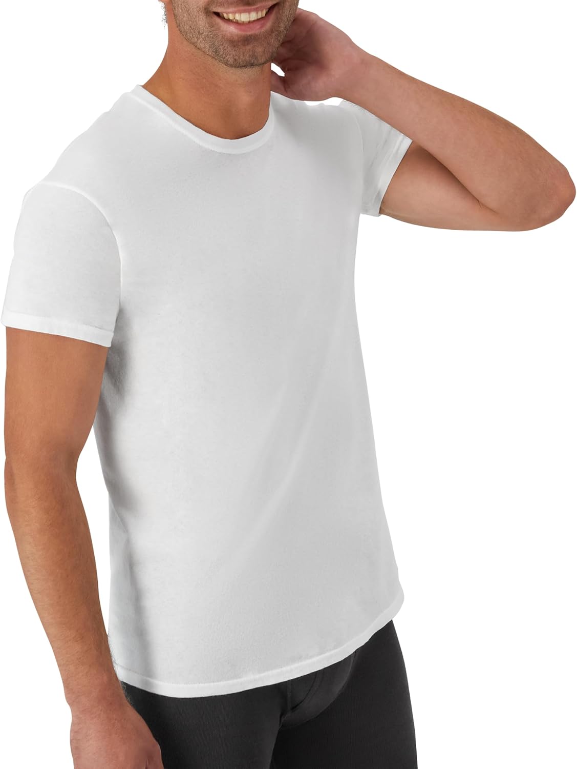 Hanes Men's Undershirt Multipack, Soft Cotton - Packaging