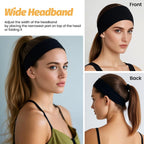 Hsem Headbands for Women, 6 Pack - Size reference