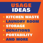 Hefty Ultra Strong 13 Gallon Trash Bags, 80 Ct - Packaging