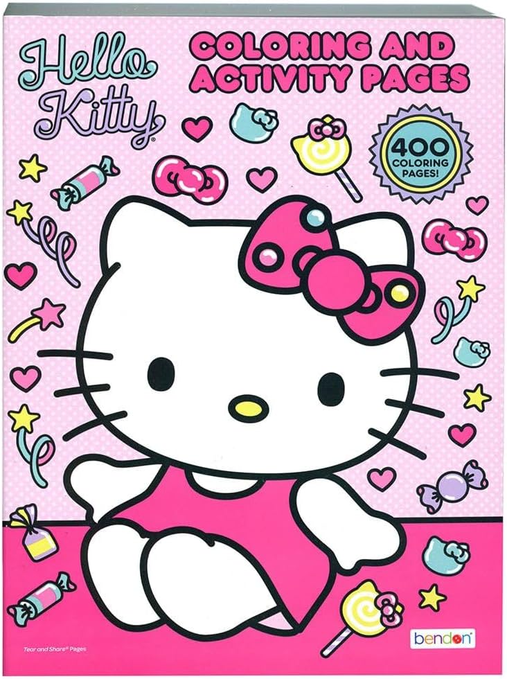 Hello Kitty 400-Page Coloring Activity Book