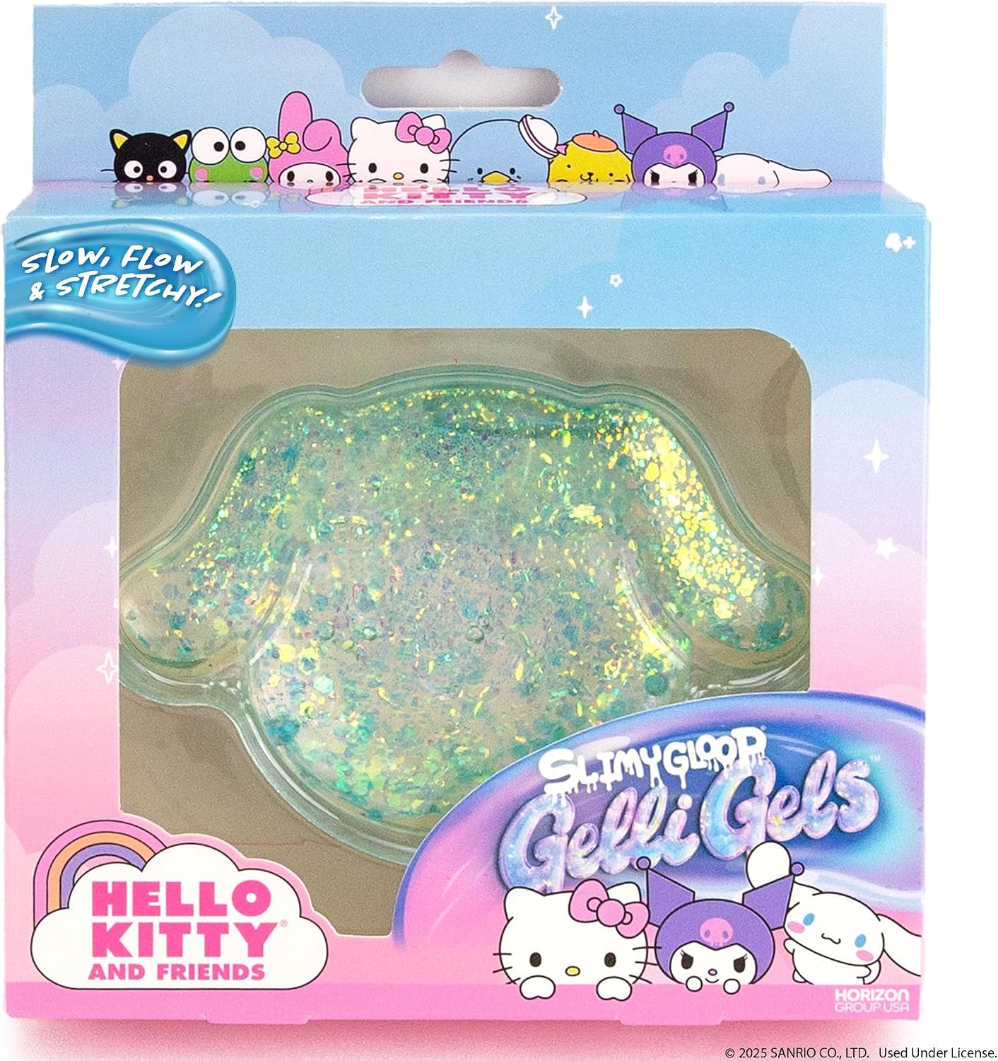 Hello Kitty Slimygloop Gelli Gels Sensory Toy - Packaging