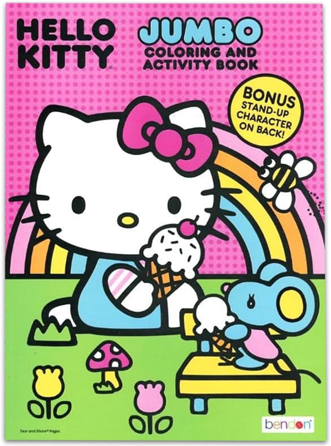 Arikit Hello Kitty Coloring Book Bundle Ages 4-8 - Detail view