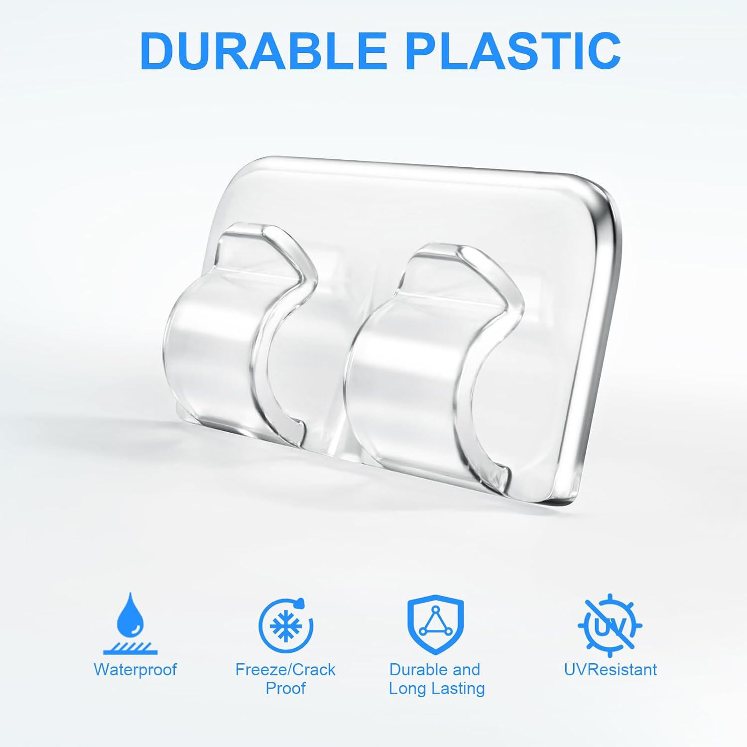 Hetyue Outdoor String Light Hooks 26 Pack - Detail view