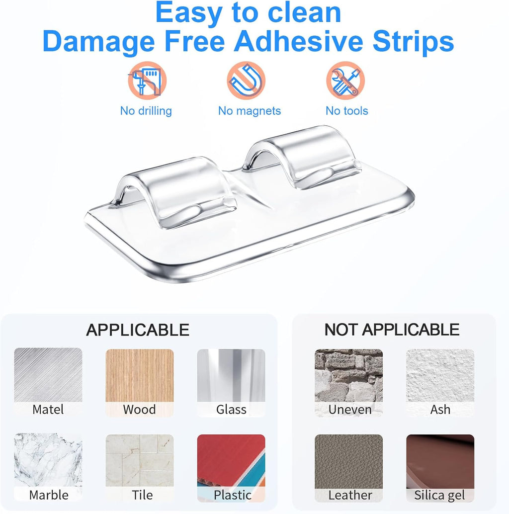 Hetyue Outdoor String Light Hooks 26 Pack - Close-up