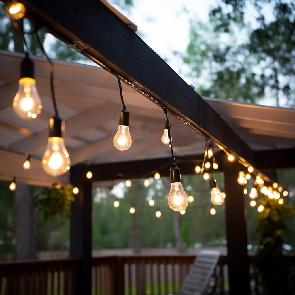 Hetyue Outdoor String Light Hooks 26 Pack - Packaging