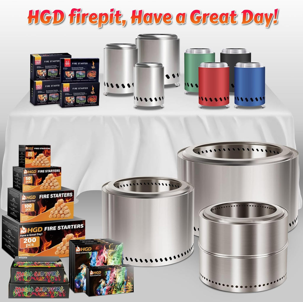 HGD Fire Color Changing Packets 6 Pack - Feature highlight