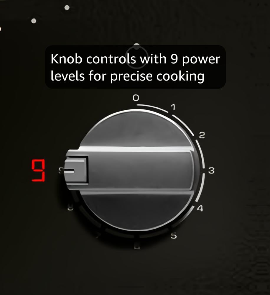 Hobsir 2 Burner Electric Cooktop 110V - Feature highlight