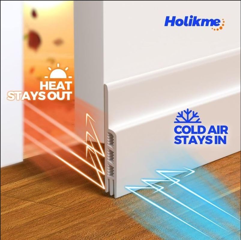 Holikme Under Door Draft Stopper - Detail view