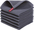 Homaxy Cotton Waffle Weave Dish Cloths 6-Pk